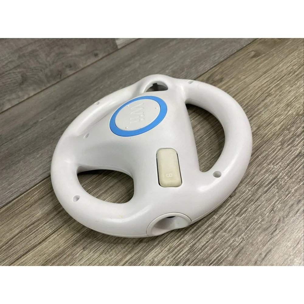 Nintendo Wii Steering Wheel Remote Controller Attachment Mario Kart
